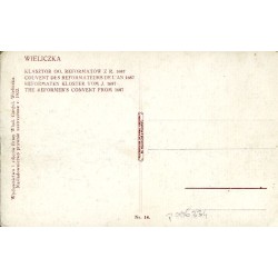 Wieliczka. Klasztor OO. Reformatorów z r. 1687 [...]