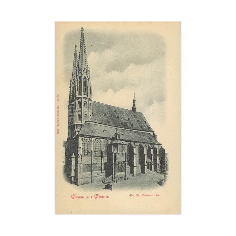 Gruß Görlitz. Ev. St. Peterskirche