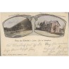 Gruss aus Ullersdorf b. Liebau i. Schl. im Rabengebirge. Gesellschaftsgarten. Reuner's Gast- u. Logirhaus zum grünen Walde