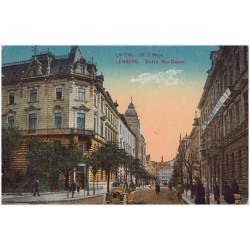Lwów. Ul. 3 Maja. Lemberg. Dritte Mai-Gasse