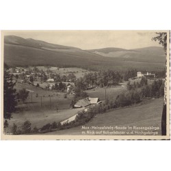 Max-Heinzelstein-Baude im Riesengebirge m. Blick auf Baberhäuser u. d. Hochgebirge 53659