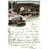 Hain, i/Riesengeb. Gruss aus Oblasser's Hotel, Bes: Johannes Rother. Hainfall. (Seehöhe 458 Mtr.) Oblasser's Logirhaus.