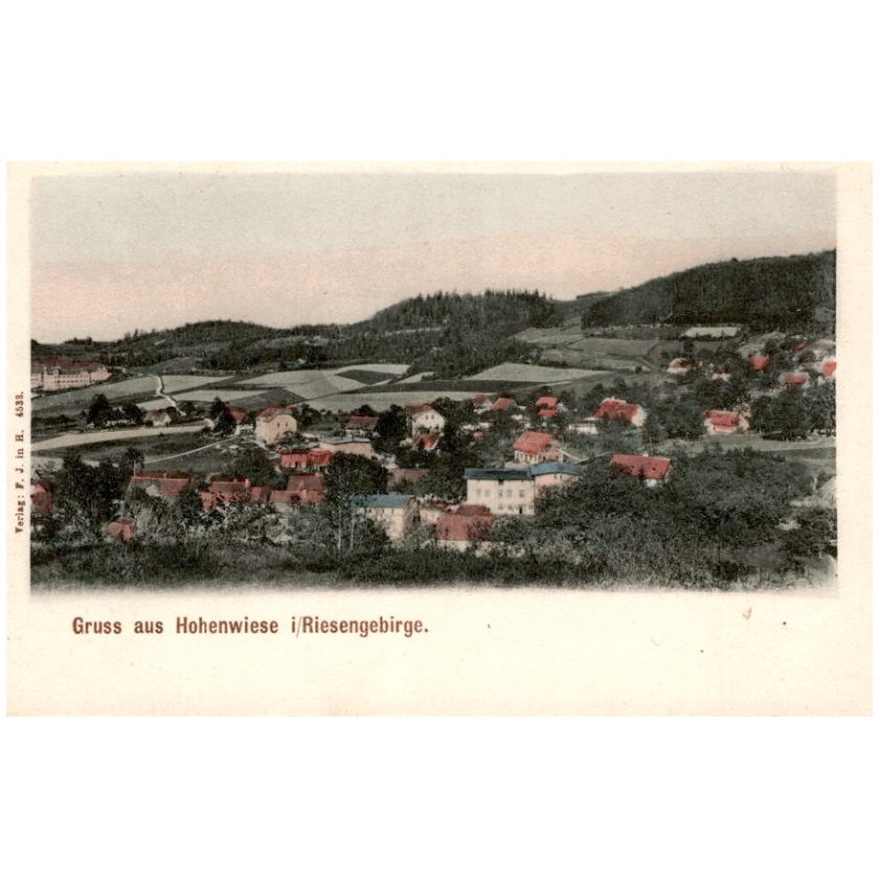 Gruss aus Hohenwiese i/Riesengebirge.