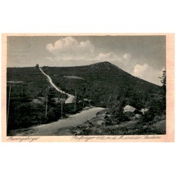Riesengebirge. Reifträger 1362 m ü. M. und die Sausteine.