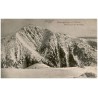 Riesengebirge im Winter. Schneekoppe vom Brumberg