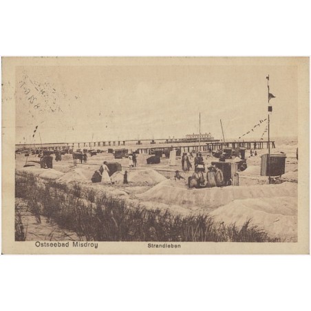 Ostseebad Misdroy. Strandleben