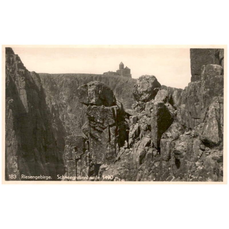 183 Riesengebirge. Schneegrubenbaude 1490 m
