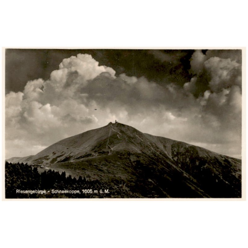 Riesengebirge - Schneekoppe, 1605 m ü. M.