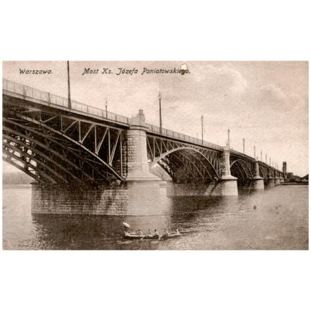 Warszawa. Most Ks. Józefa Poniatowskiego.