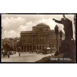 Warszawa. Pałac Staszica. Varsovie. Palais de Staszic.