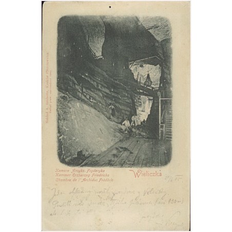 Wieliczka. Komora Arcyks. Fryderyka. Kammer Erzherzog Friedrichs. Chambre de l' Archiduc Frédéric