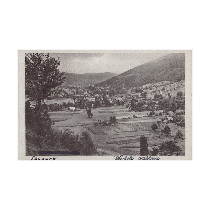Szczyrk. Widok ogólny. Schirk - Blick zum Josefsberg