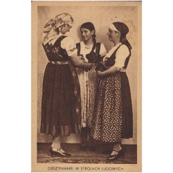 Cieszynianki w strojach ludowych
