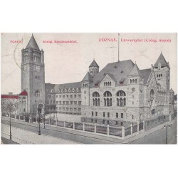 Posen. Königl. Residenzschloß. Poznań. Uniwersytet (Coleg. majon)