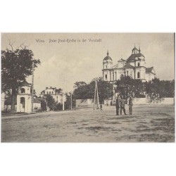 Wilna. Peter Paul-Kirche in der Vorstadt