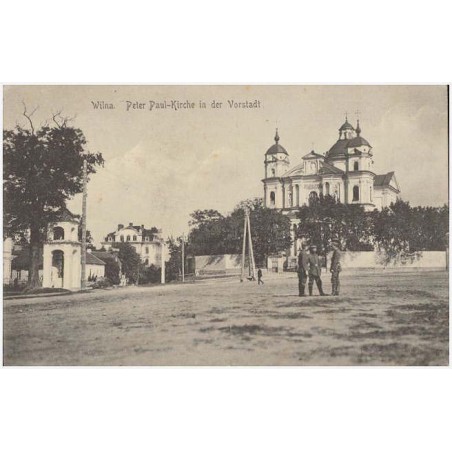 Wilna. Peter Paul-Kirche in der Vorstadt