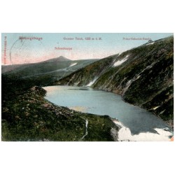 Riesengebirge. Grosser Teich 1225 m ü. M. Prinz-Heinrich-Baude. Schneekoppe