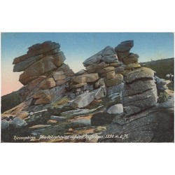 Riesengebirge. Pferdekopfsteine auf dem Reisträger. 1298 m.ü. M