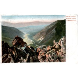 Blick von der Koppe in den Riesengrund.