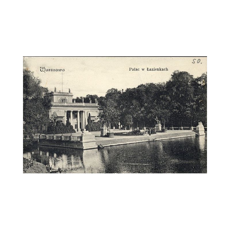 Warszawa Pałac w Łazienkach