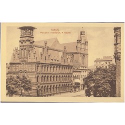 Toruń, Poczta i Kościół P. Maryi