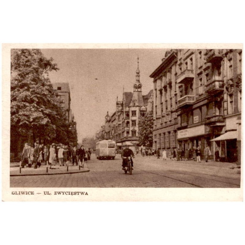 Gliwice - Ul. Zwycięstwa [...] Nr 610. Fot. mgr. B. Gajdzik