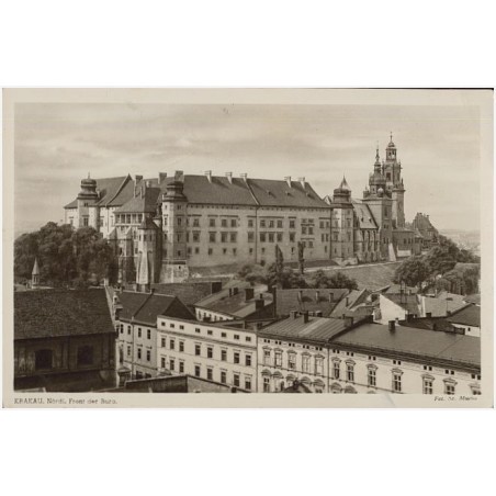 Krakau. Nördl. Front der Burg. Fot. St. Mucha