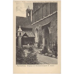 Marienburg. Eingang zur Hochmeistergruft St. Annen