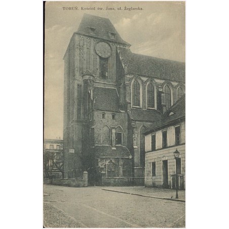 Toruń. Kościół św. Jana, ul. Żeglarska
