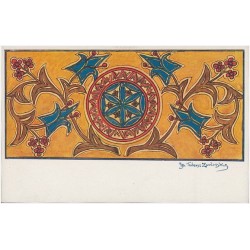 Ornament z "gwiazdą" i "lelujami"