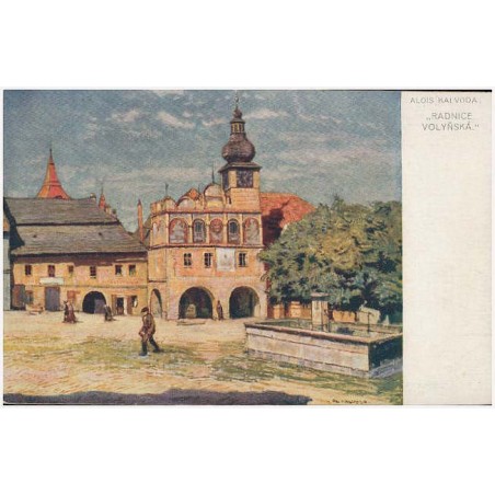 Alois Kalvoda "Radnice Volyňská."