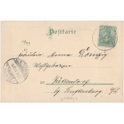 Gruss aus Eichberg. R Hübner's Gasthof. Dampf-Ziegelei von Emil Langemaatz