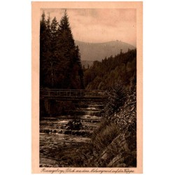 Riesengebirge. Blick aus dem Melzergrund auf die Koppe