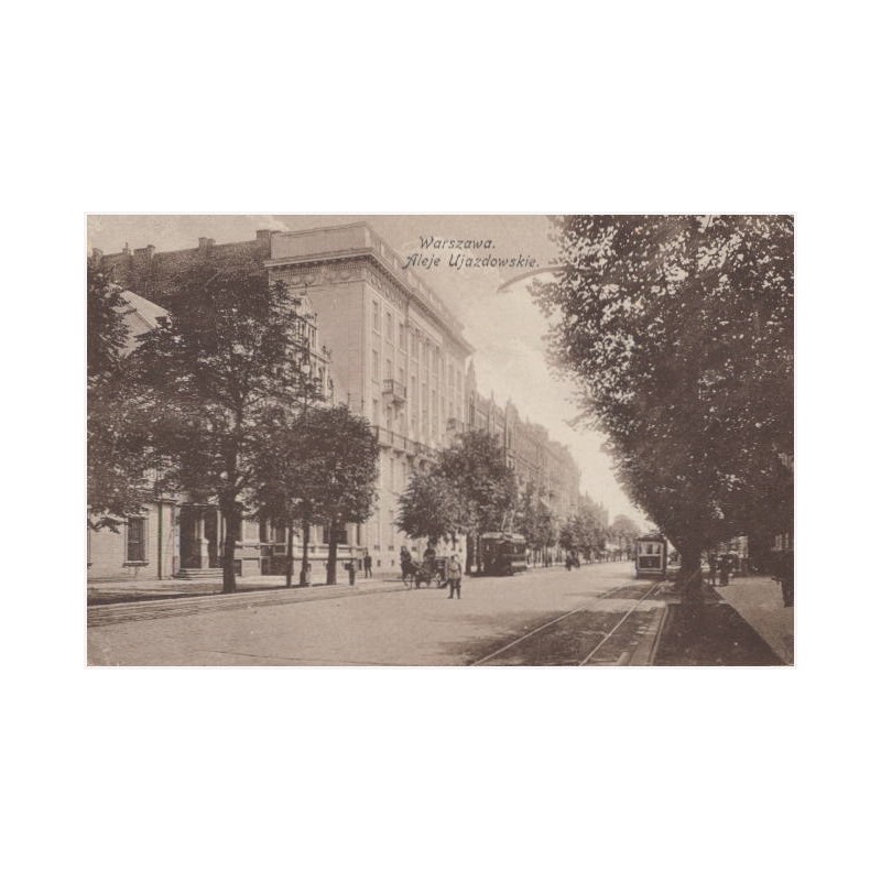 Warszawa. Aleje Ujazdowskie