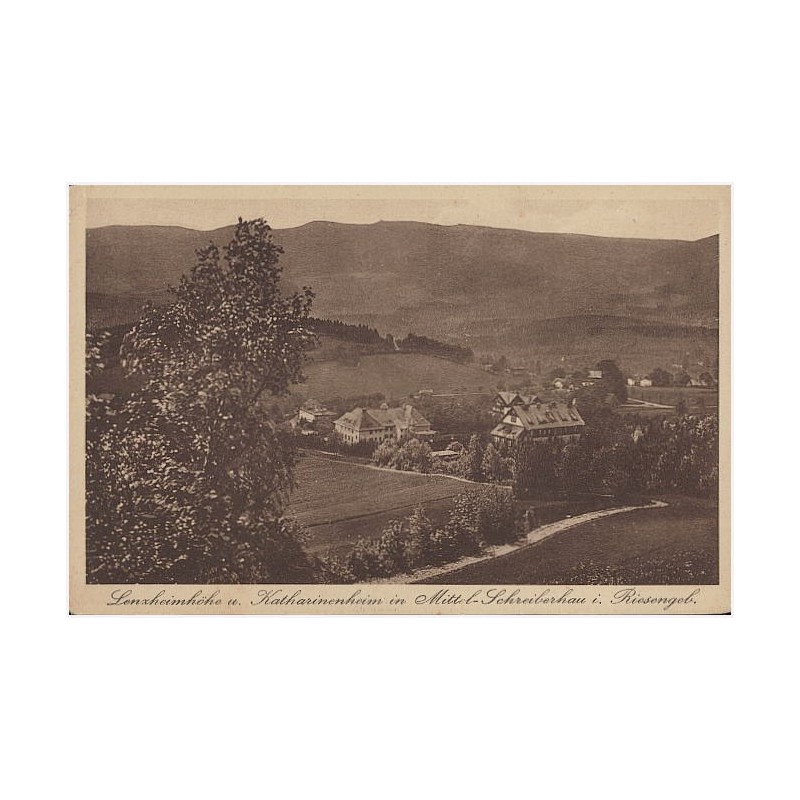 Lenzheimhöhe u. Katharinenheim in Mittel-Schreiberhau i Riesengeb. [...]