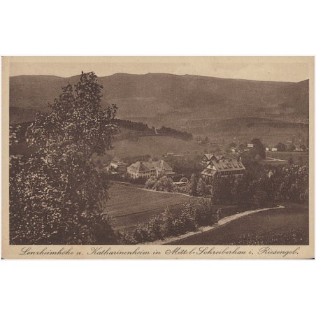 Lenzheimhöhe u. Katharinenheim in Mittel-Schreiberhau i Riesengeb. [...]