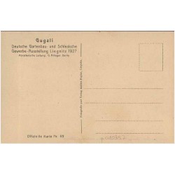 Zum großen Springbrunnen. Gesamtentwurf Allinger. Gugali. Deutsche Gartenbau- und Schlesische Gewerbe-Ausstellung Liegnitz 1927.