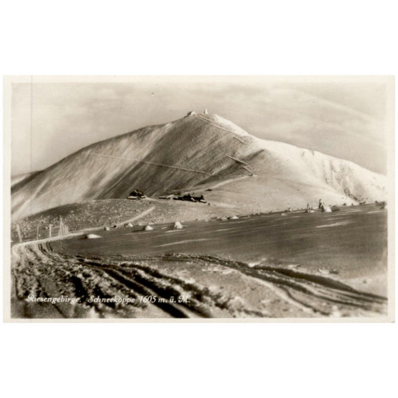 Riesengebirge. Schneekoppe 1605 m ü. M.