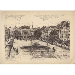 Plac Wolności. Place de la Liberté. The Liberty Place. Pinx W. L. Rudy