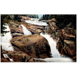 Vysoké Tatry. Vodopády ve Velkej Studenej Doline.