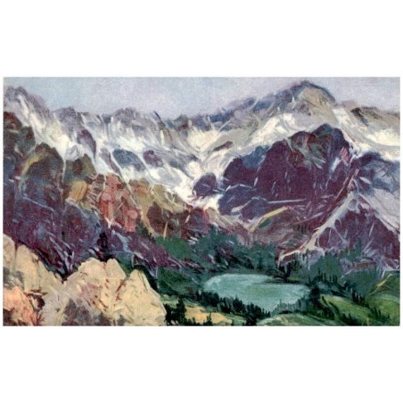 Jára Sedláček: Tatry - Tátra. Dolina Zlomisk. Zlomiskotal. Zlomisko-völgy