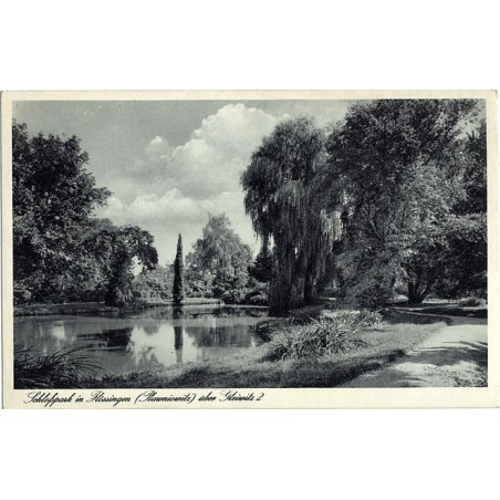 Schlosspark in Flössingen (Plawniowitz) über Gleiwitz 2