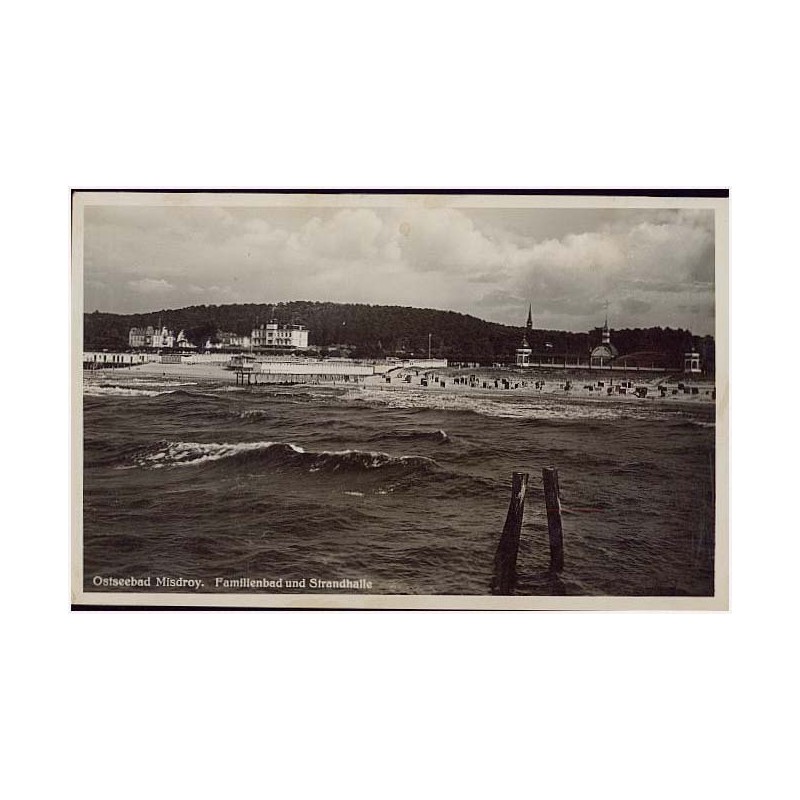 Ostseebad Misdroy. Familienbad und Strandhalle