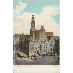 Gruß aus Breslau. Rathaus