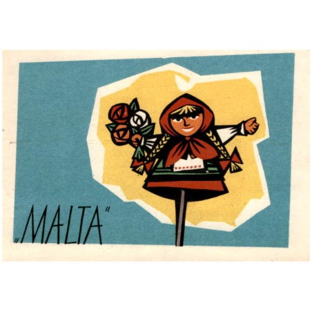 "Malta" / Rewers: proj. W. Lewiński X Międzynarodowy Pionierski Obóz Pokoju. Polska - Cieplice - 1961