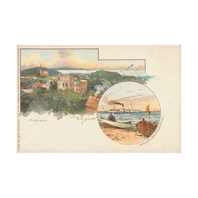 Misdroy. Ankunft des "Kronprinz"