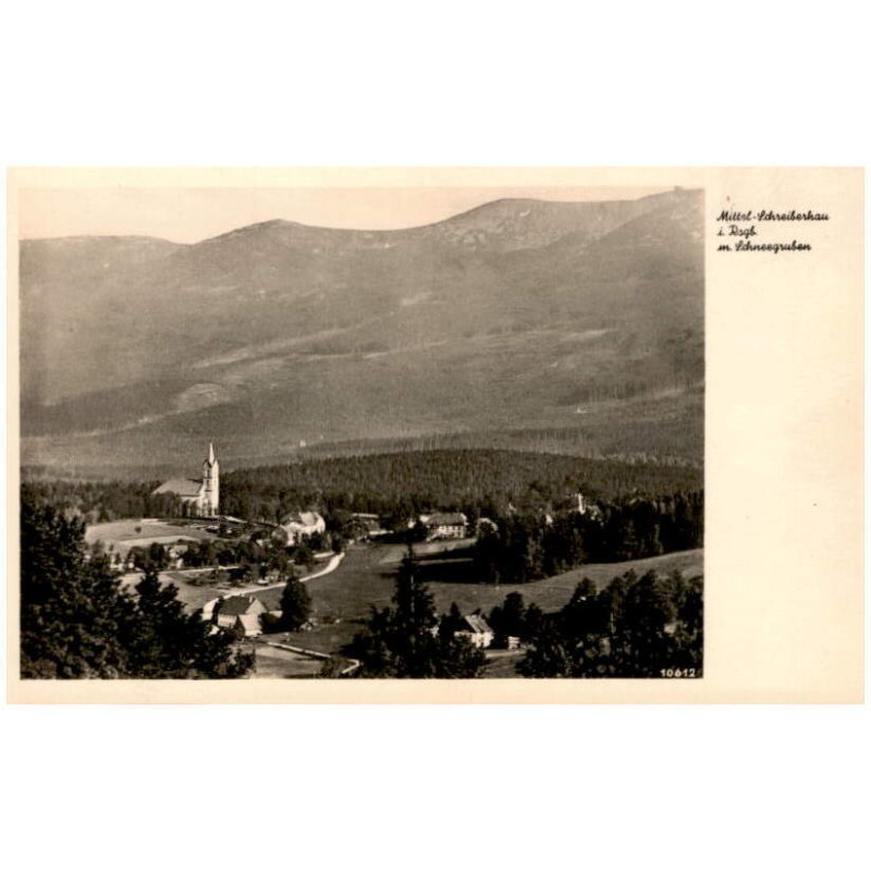 Mittel-Schreiberhau i. Rsgb. m. Schneegruben 10612