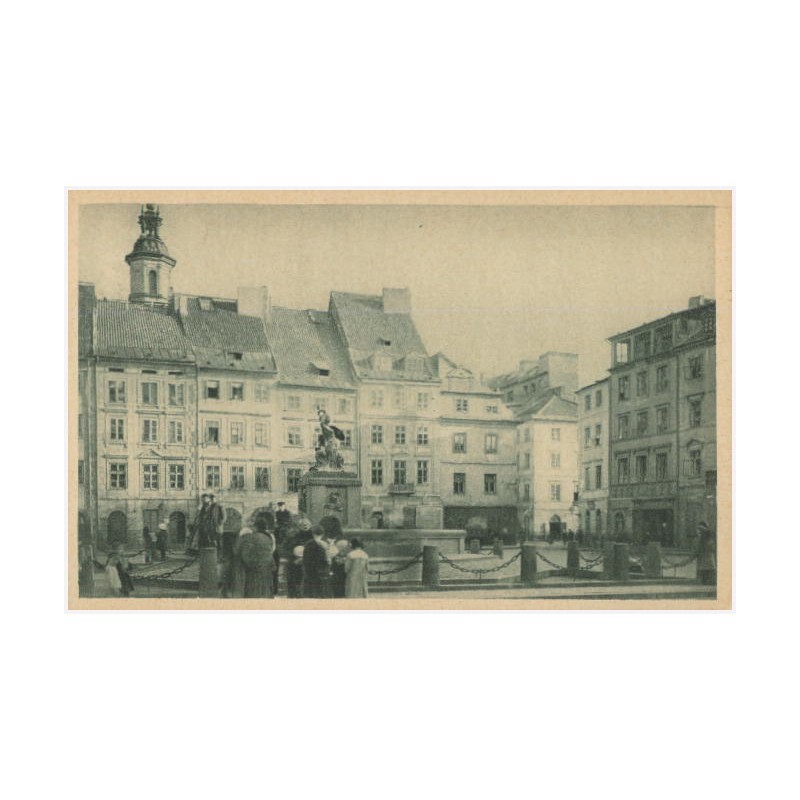 Warszawa. Rynek Starego Miasta. Fot. J. Bułhak