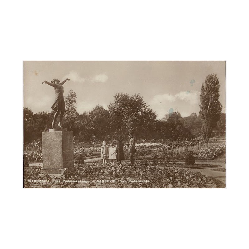 Warszawa. Park Paderewskiego. - Varsovie Parc Paderewski