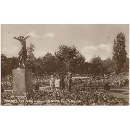 Warszawa. Park Paderewskiego. - Varsovie Parc Paderewski